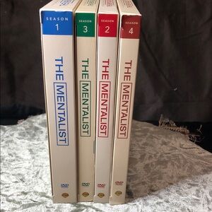 The Mentalist DVD Box Set Seasons 1-4